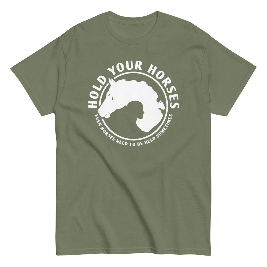 Hold Your Horses Men's Classic Tee