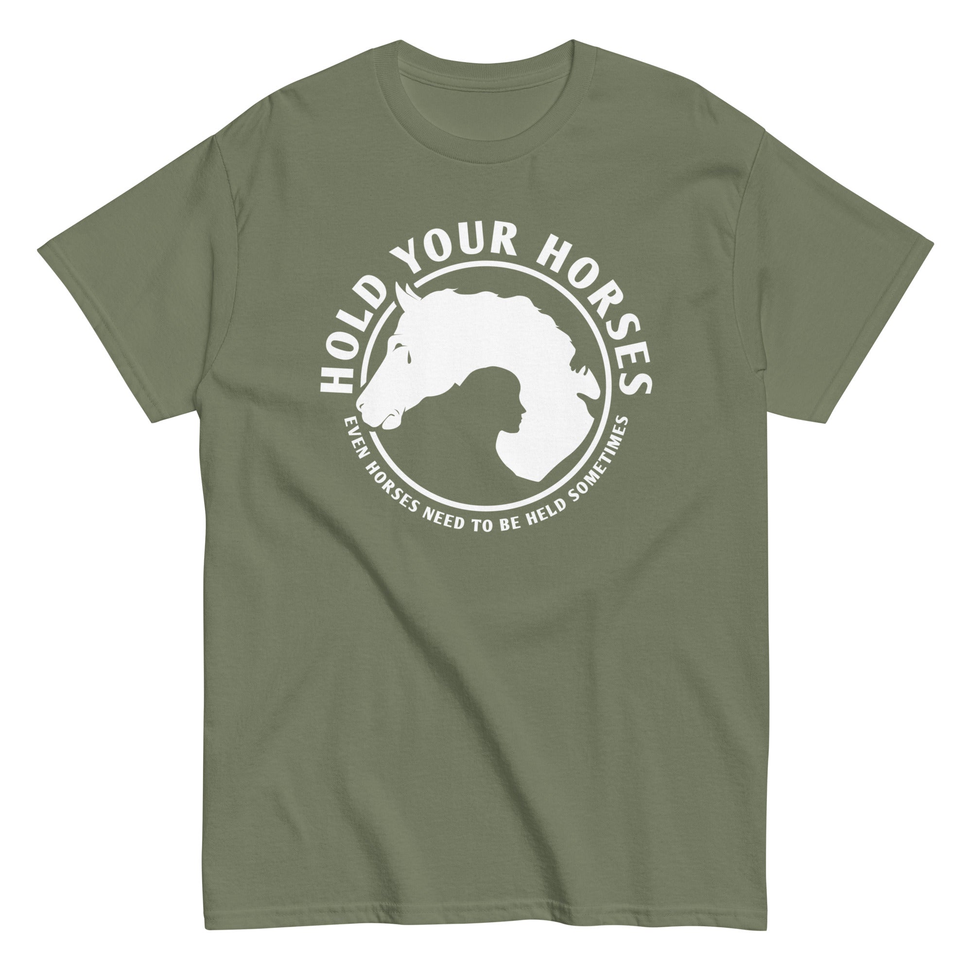 Hold Your Horses Men's Classic Tee