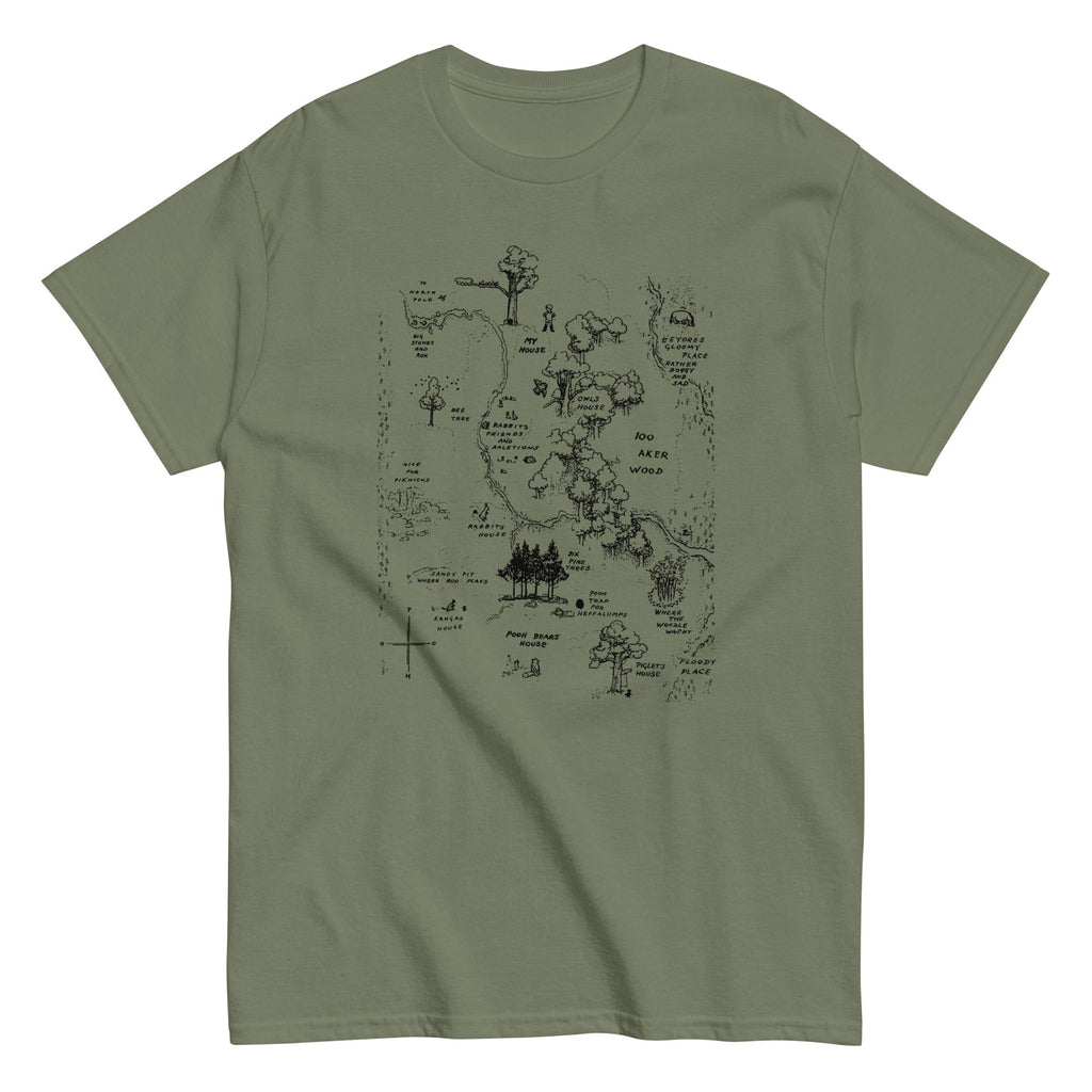 100 Acre Map Men's Classic Tee