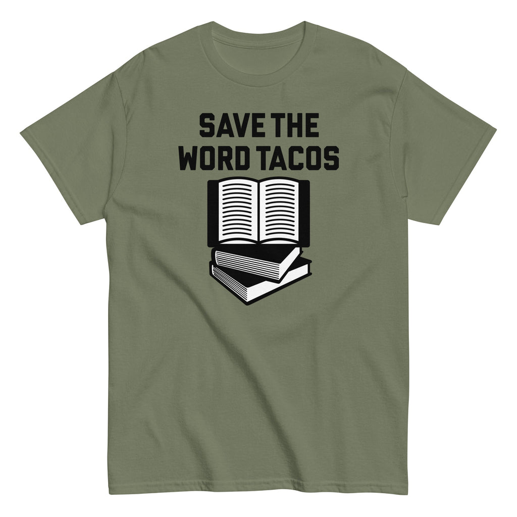 Save The Word Tacos Men's Classic Tee