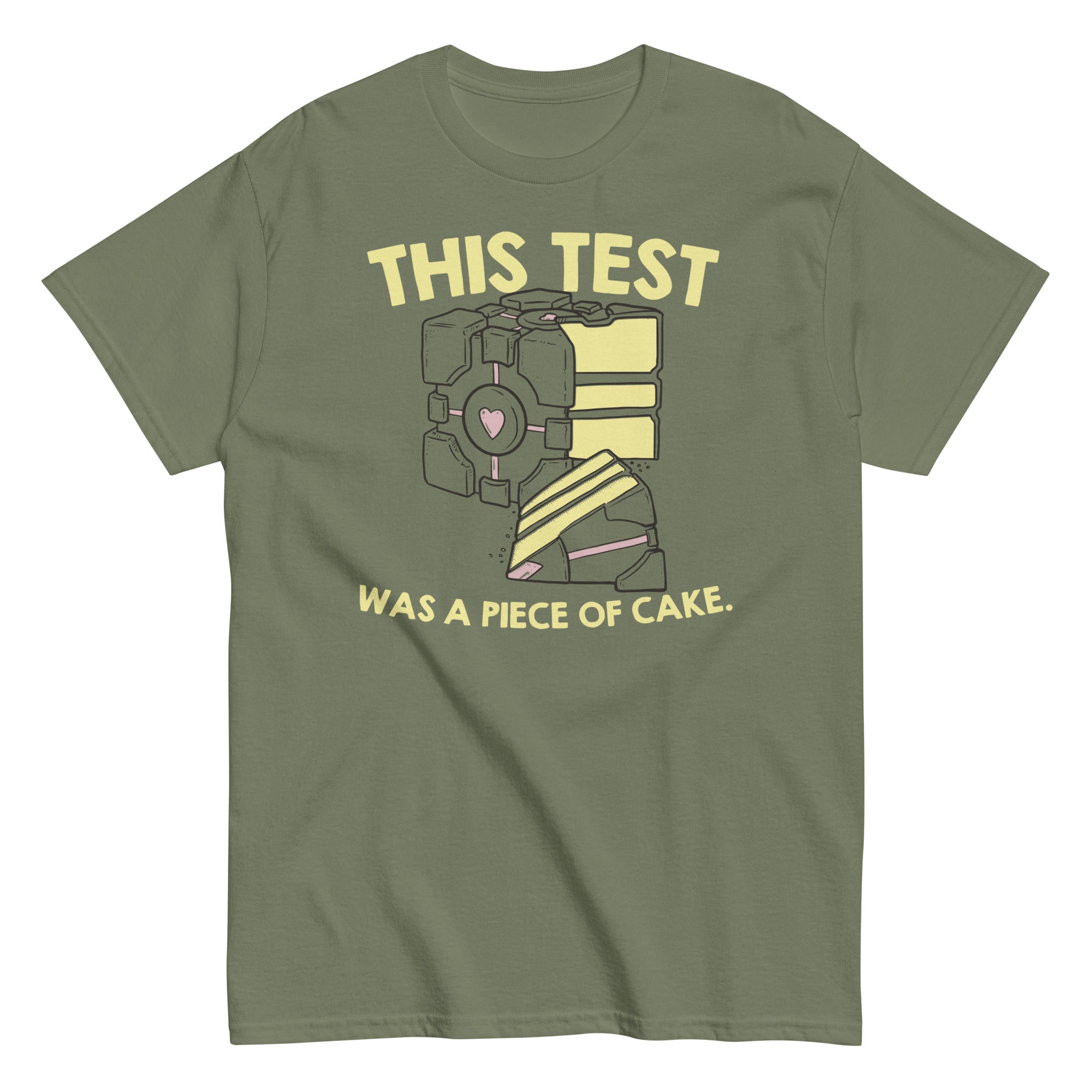This Test Was A Piece Of Cake Men's Classic Tee