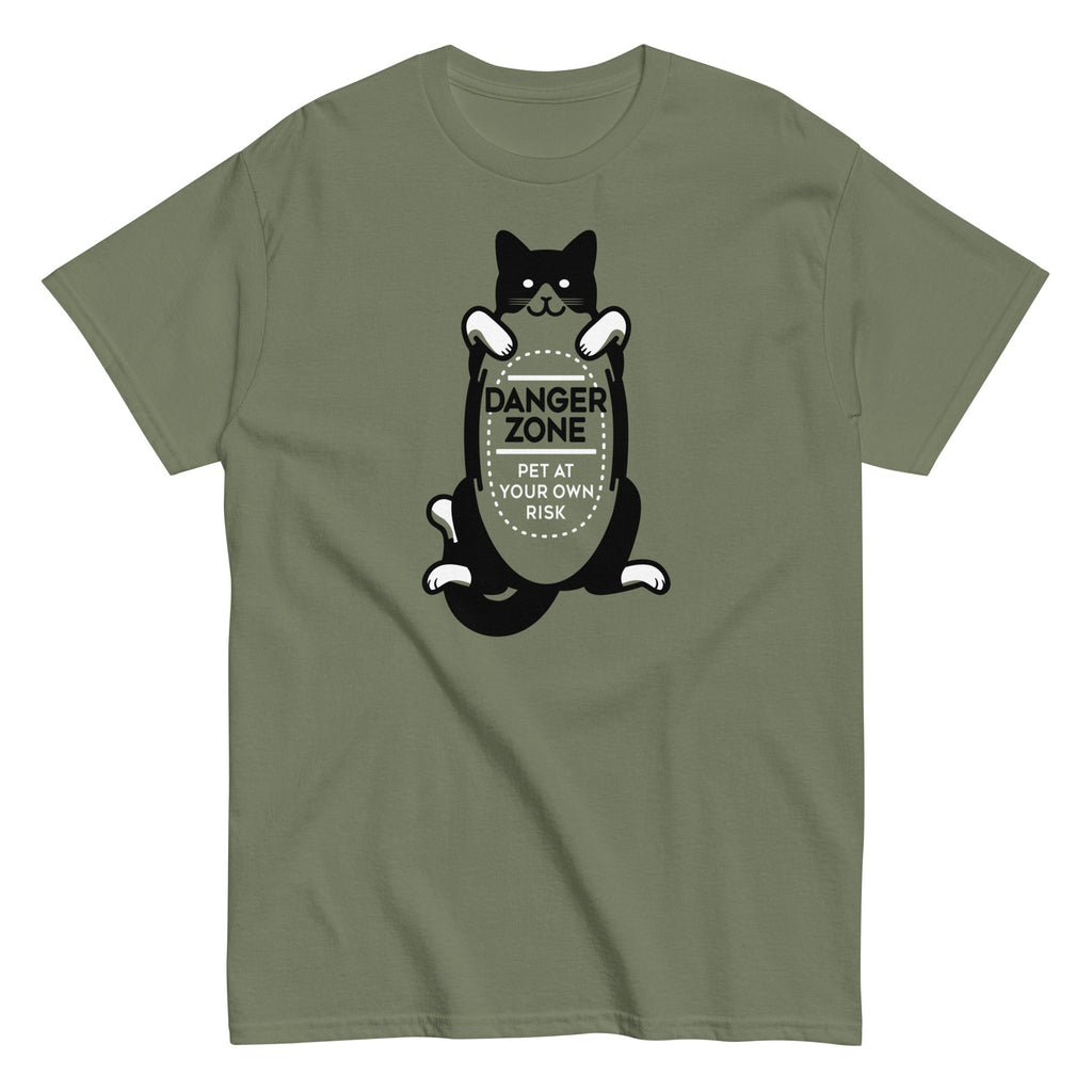 Cat Danger Zone Men's Classic Tee