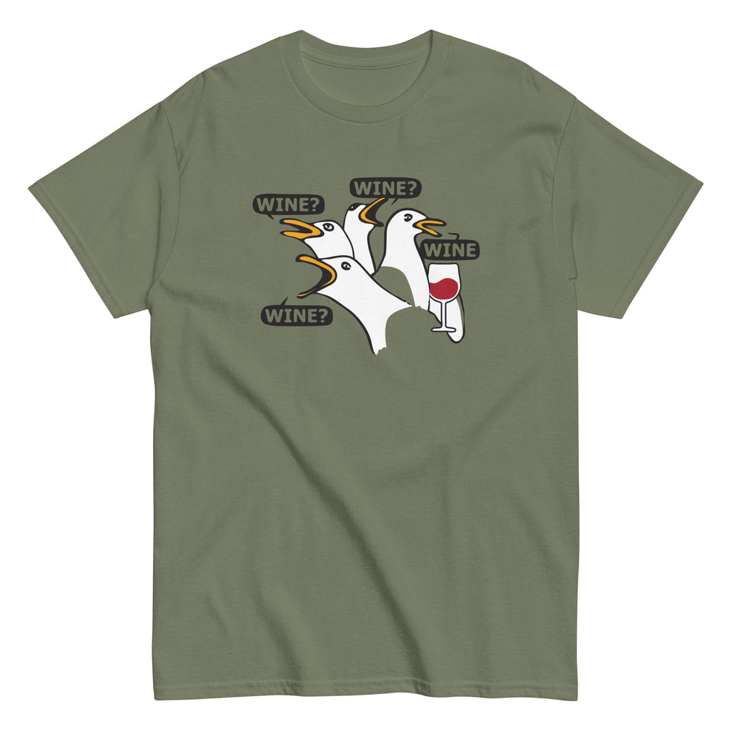 Wine Wine Wine Wine Men's Classic Tee