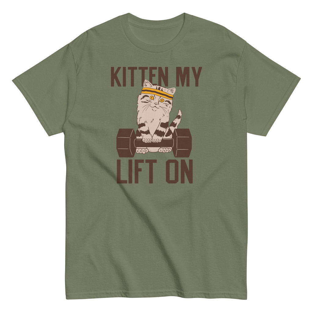 Kitten My Lift On Men's Classic Tee