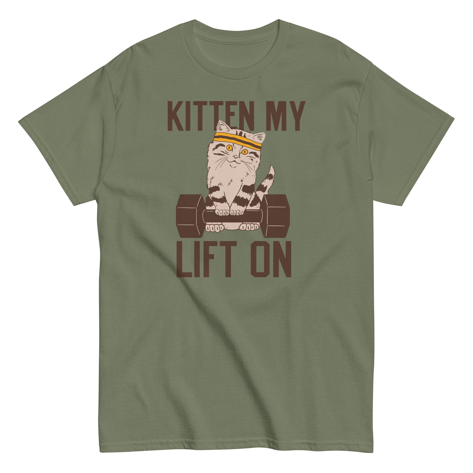 Kitten My Lift On Men's Classic Tee