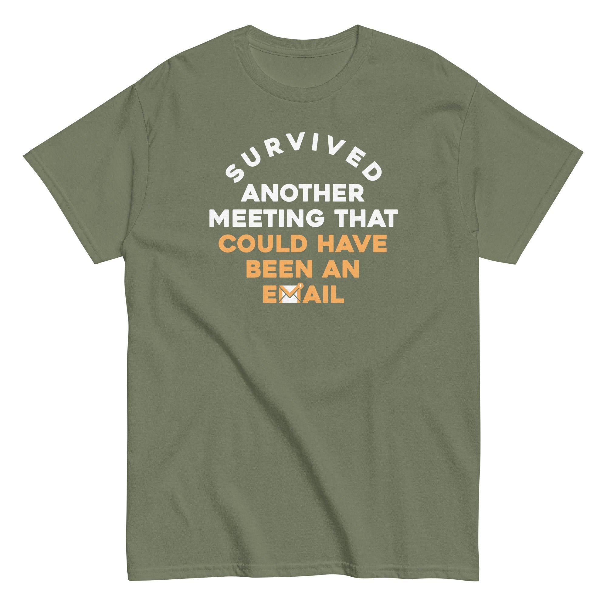 Survived Another Meeting Men's Classic Tee