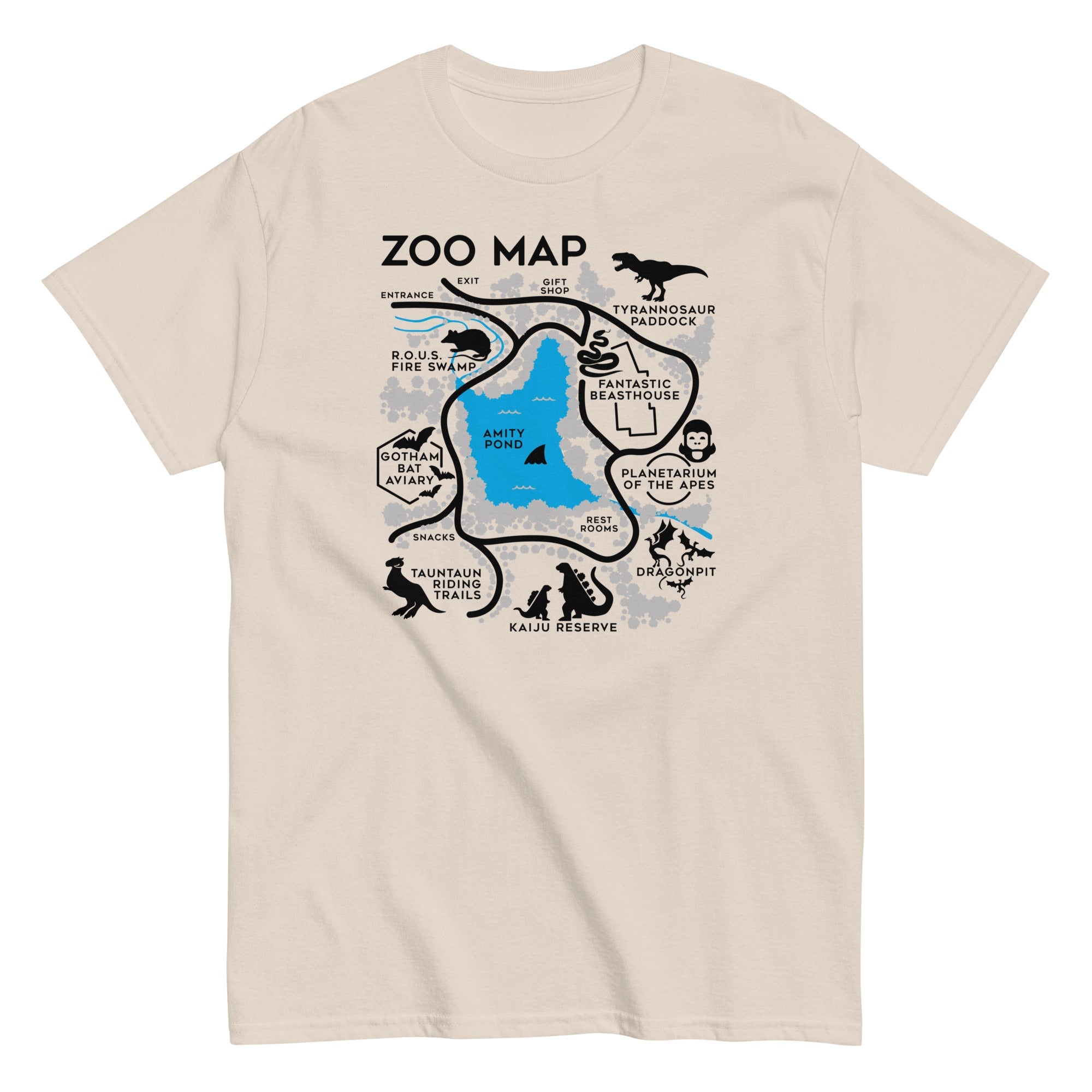 Zoo Map Men's Classic Tee