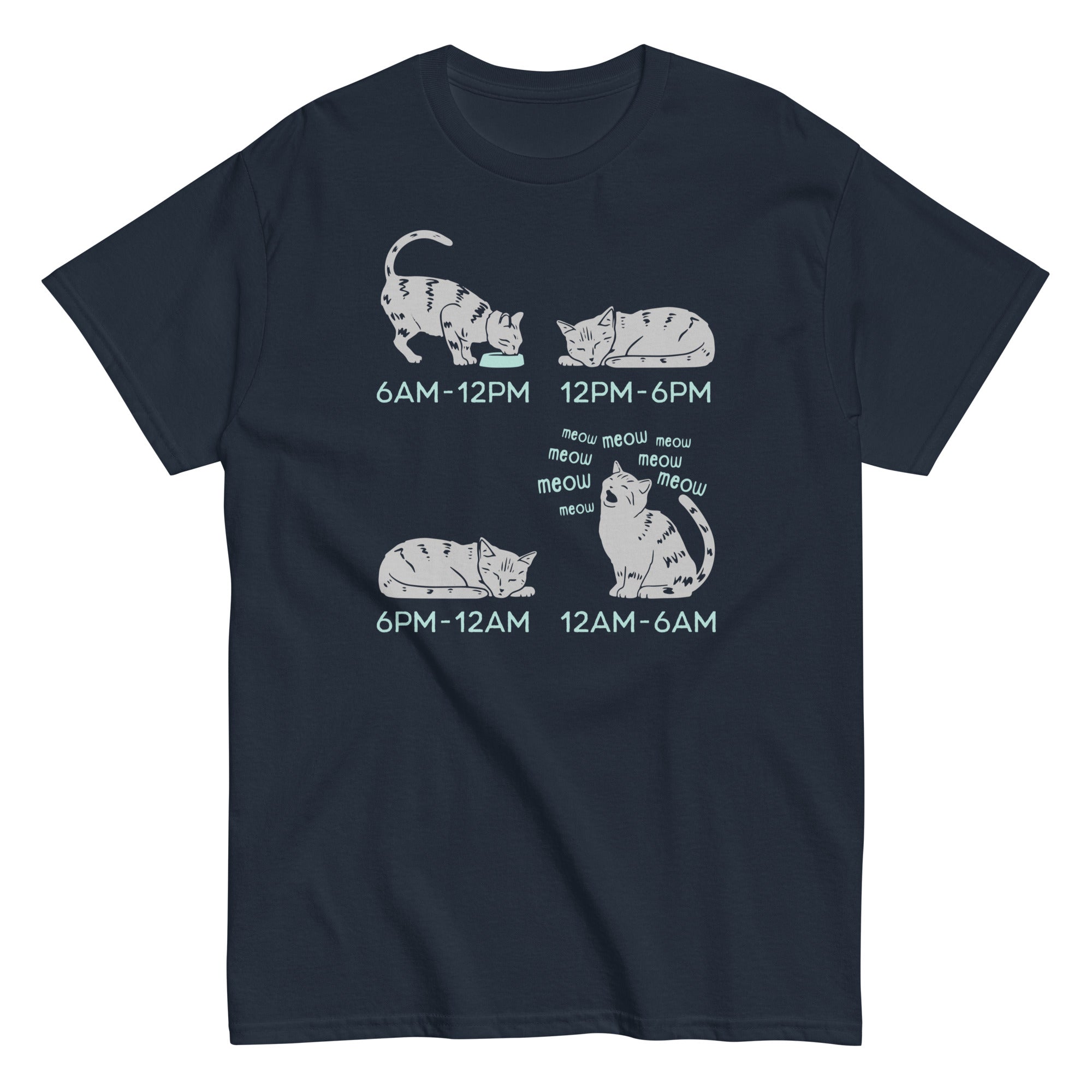 Cat Day Schedule Men's Classic Tee
