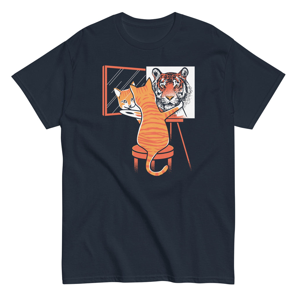 Cat Self Portrait Men's Classic Tee