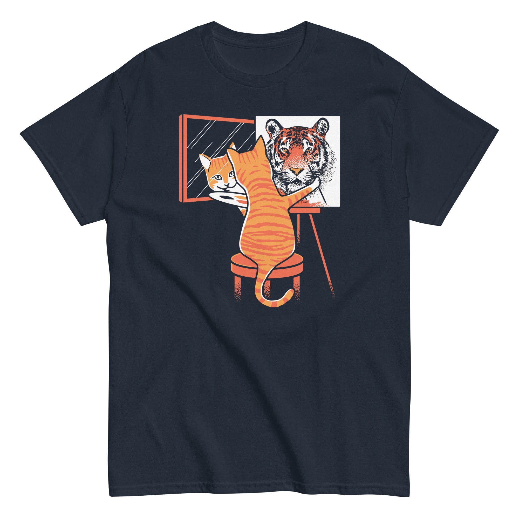 Cat Self Portrait Men's Classic Tee