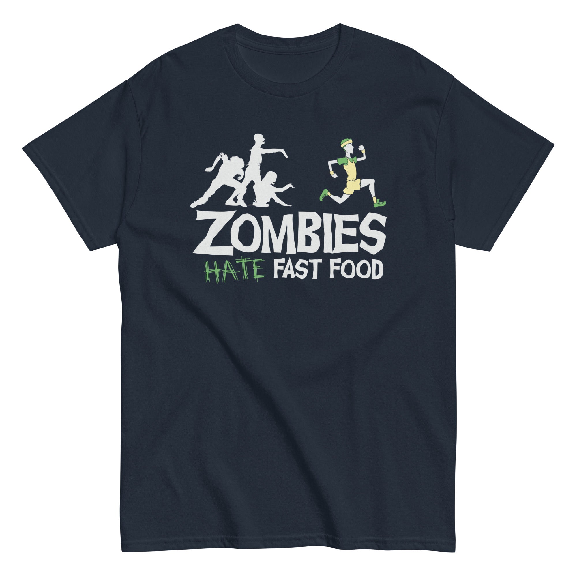 Zombies Hate Fast Food Men's Classic Tee