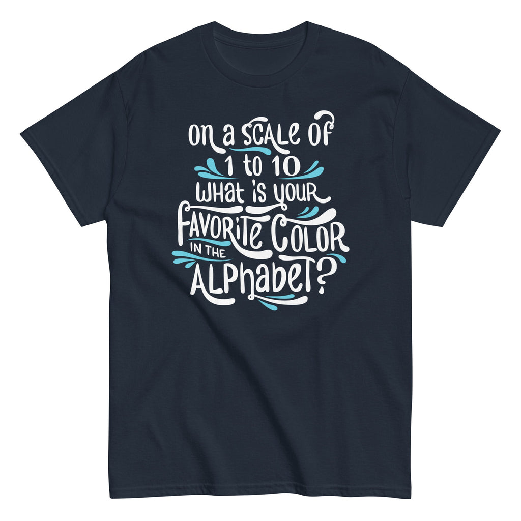 Favorite Color In The Alphabet Men's Classic Tee