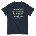 Sentences That End In Potato Men's Classic Tee
