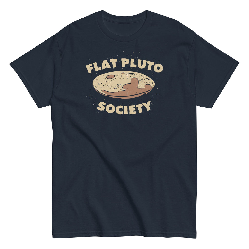 Flat Pluto Society Men's Classic Tee