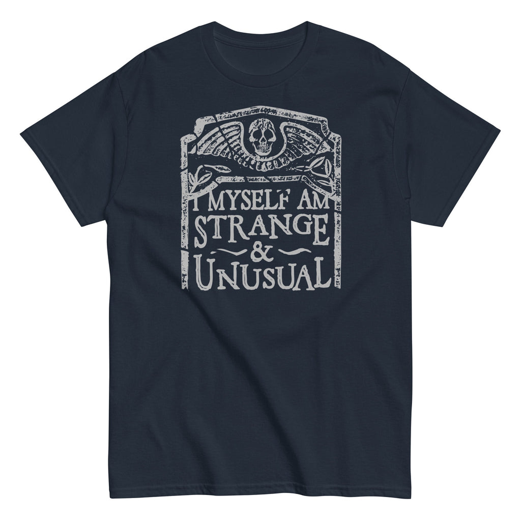 I Myself Am Strange And Unusual Men's Classic Tee