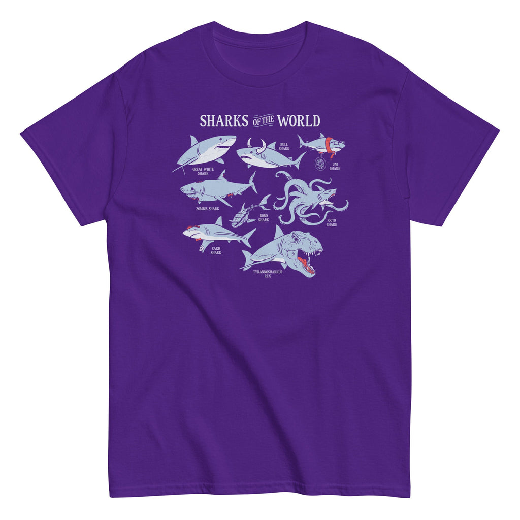 Sharks Of The World Men's Classic Tee