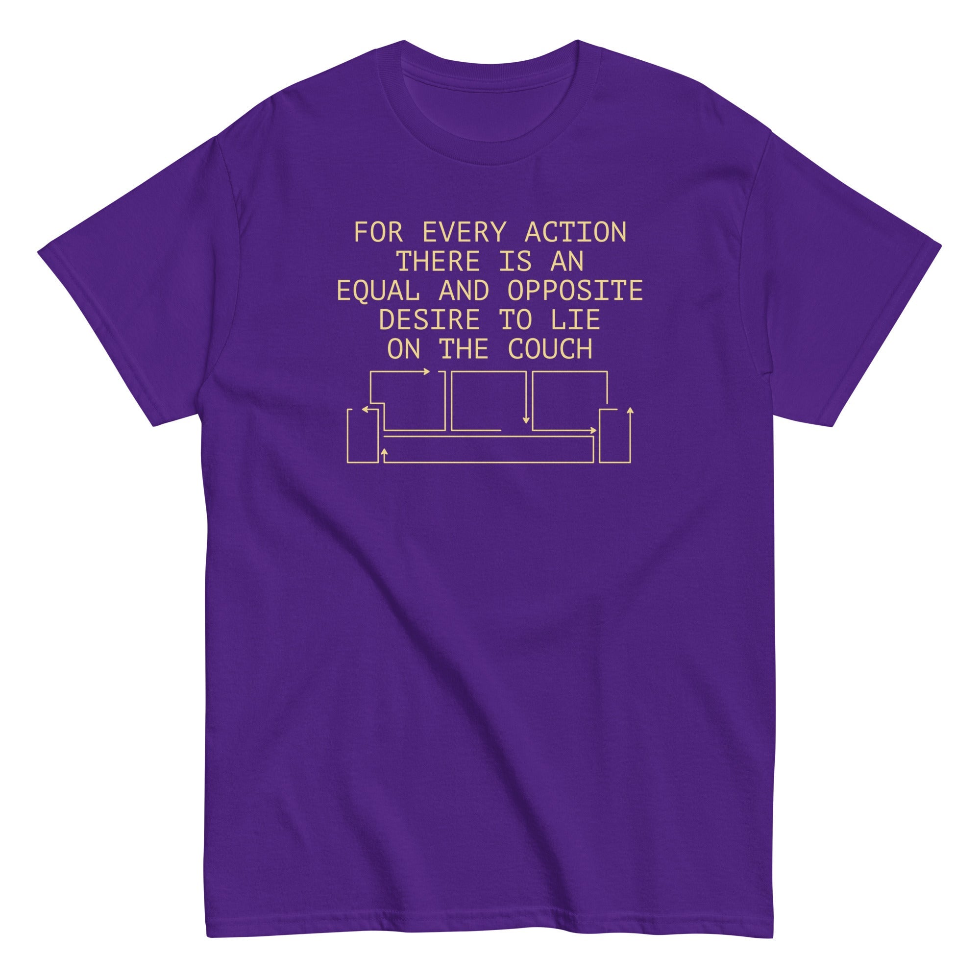 For Every Action There Is An Equal And Opposite Men's Classic Tee
