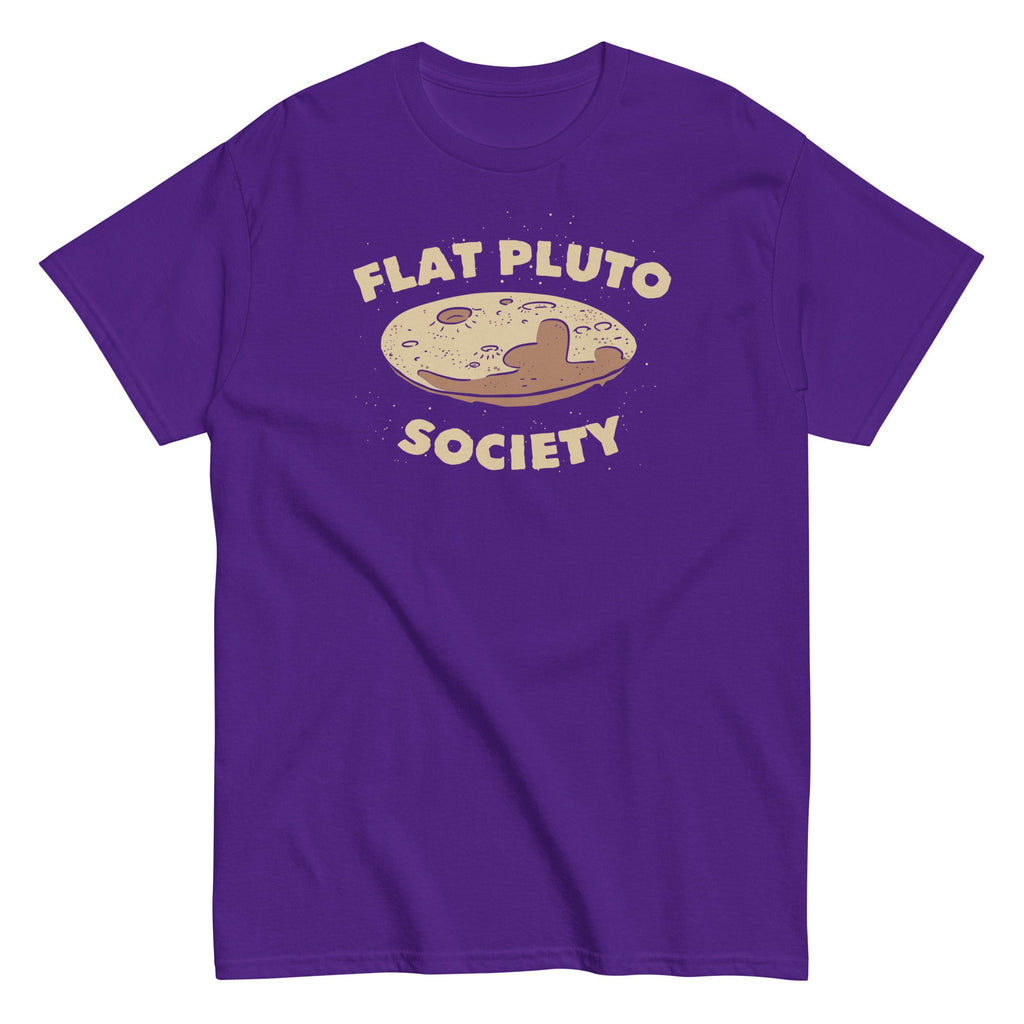 Flat Pluto Society Men's Classic Tee