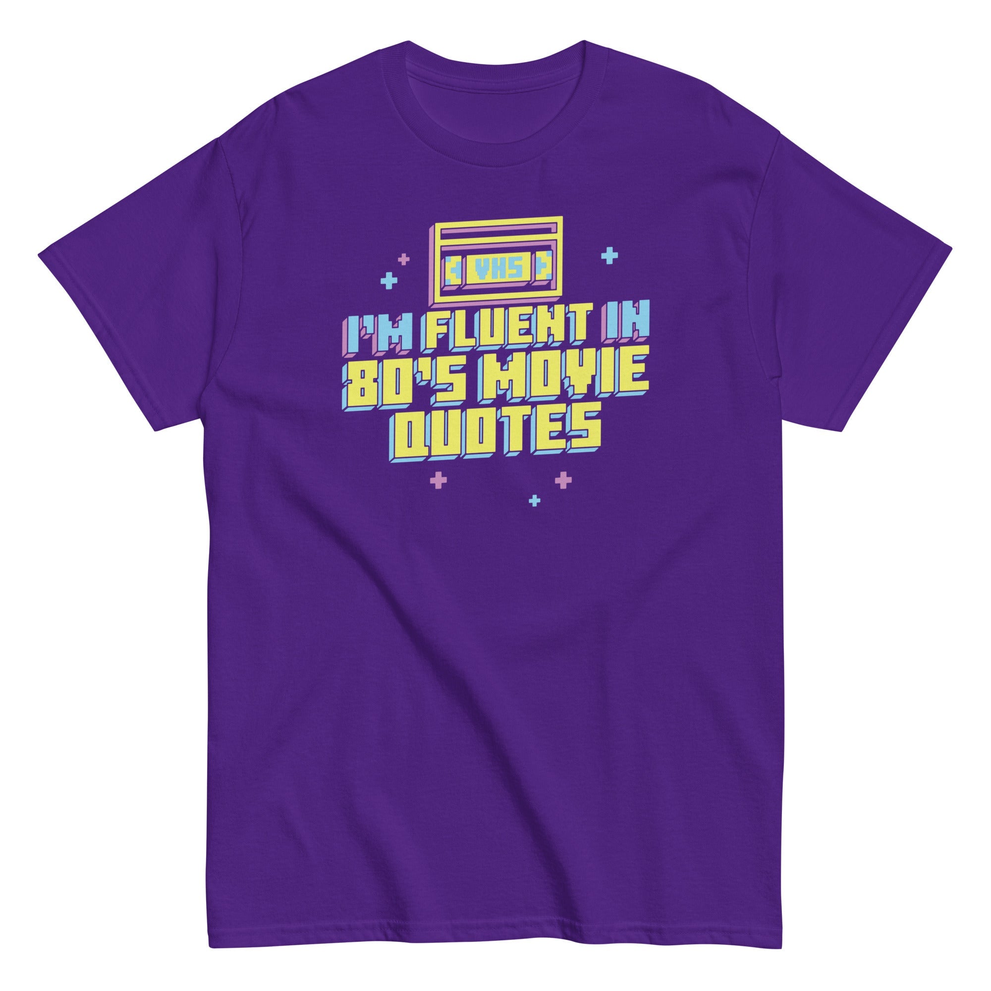 I'm Fluent In 80's Movie Quotes Men's Classic Tee