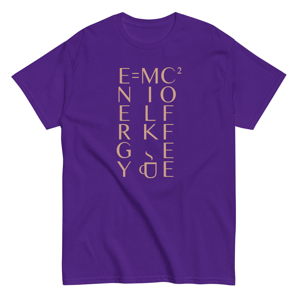 Energy Equals Milk Times Coffee Squared Men's Classic Tee