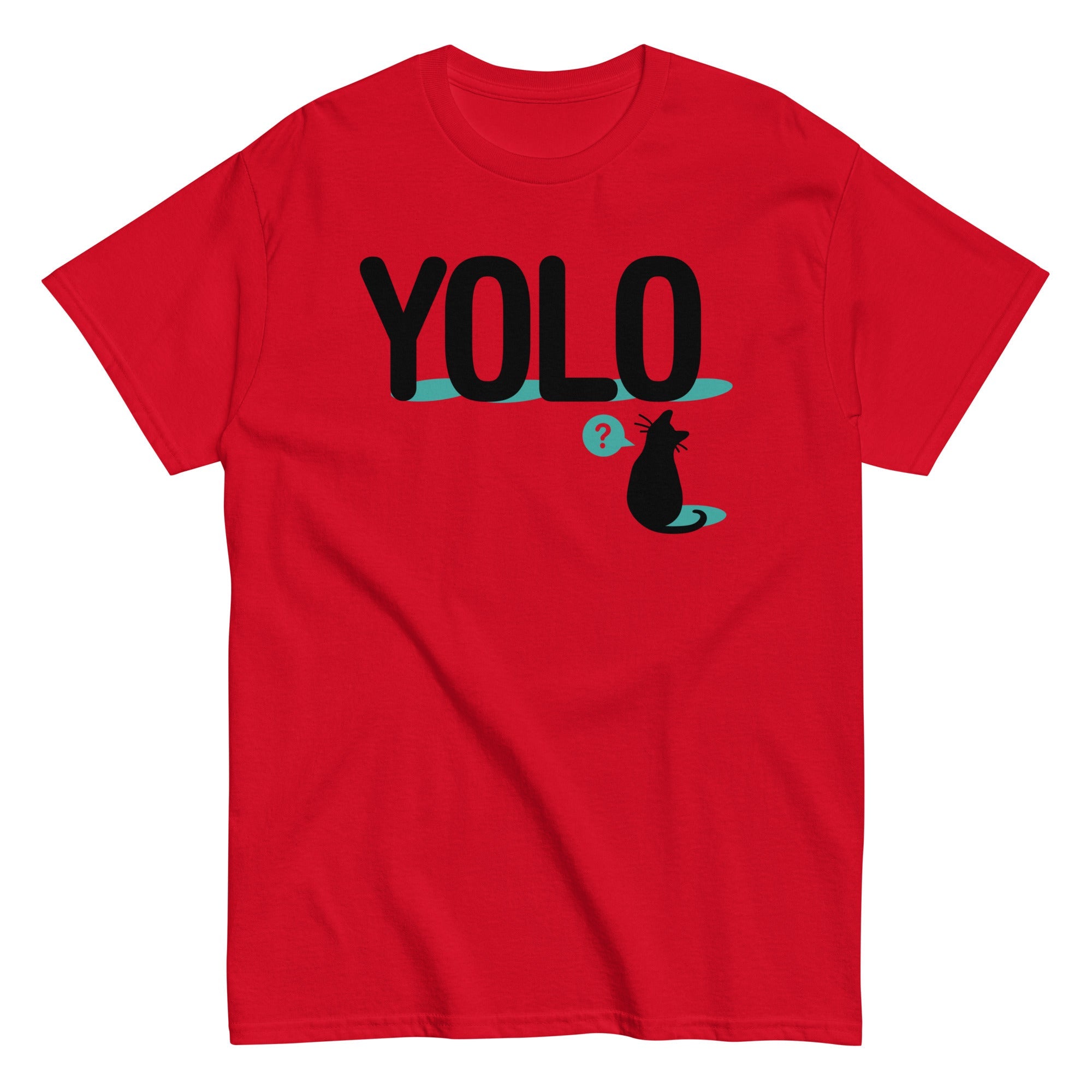 YOLO Cat Men's Classic Tee