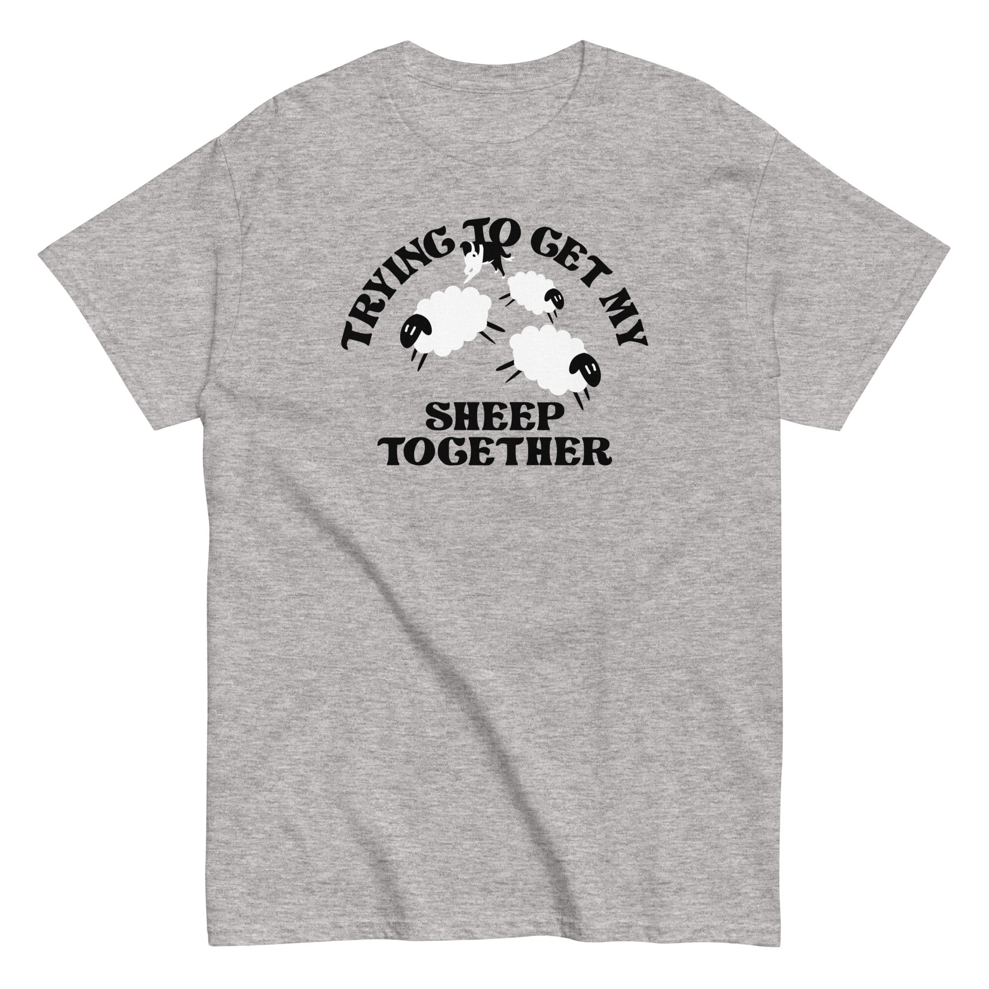 Trying To Get My Sheep Together Men's Classic Tee