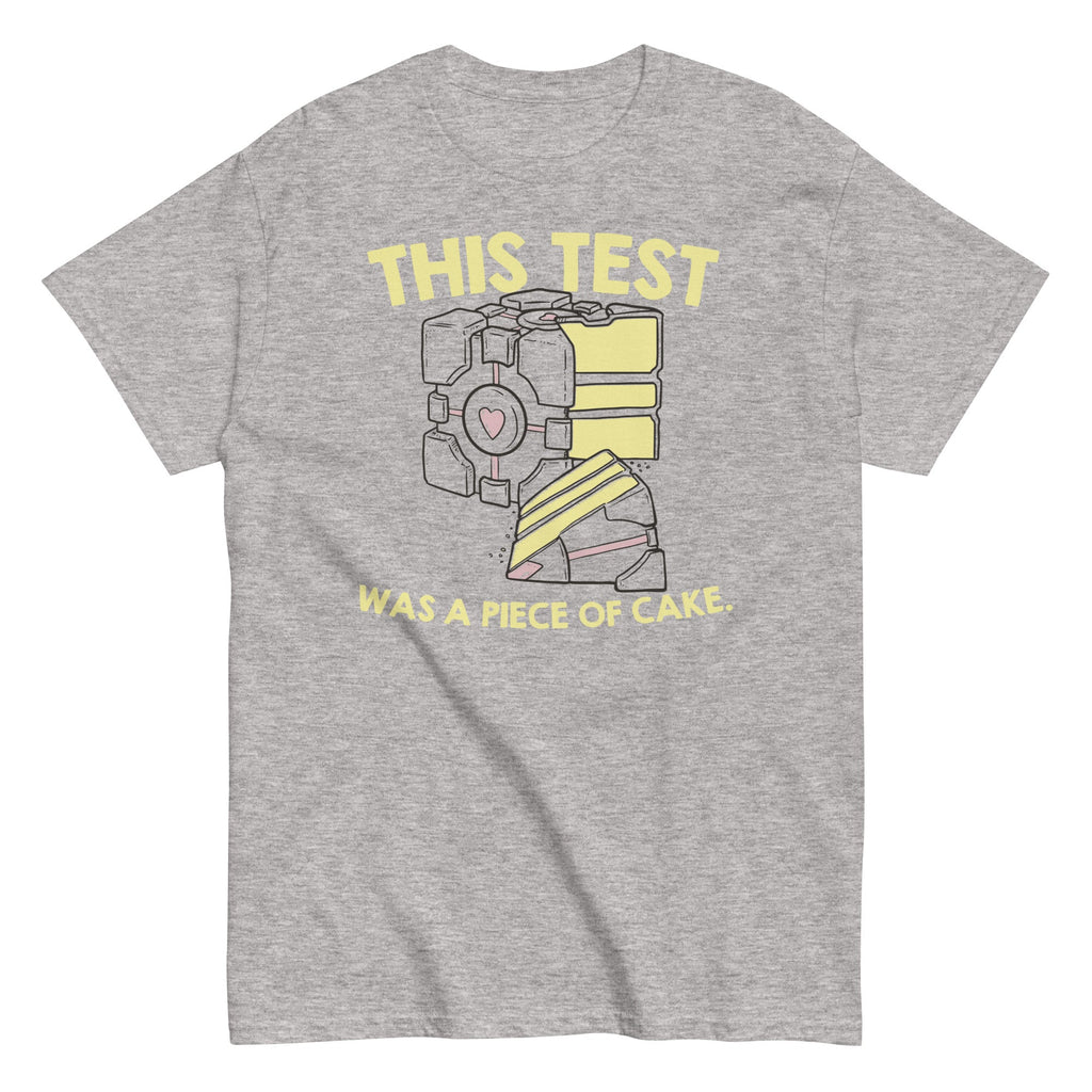 This Test Was A Piece Of Cake Men's Classic Tee
