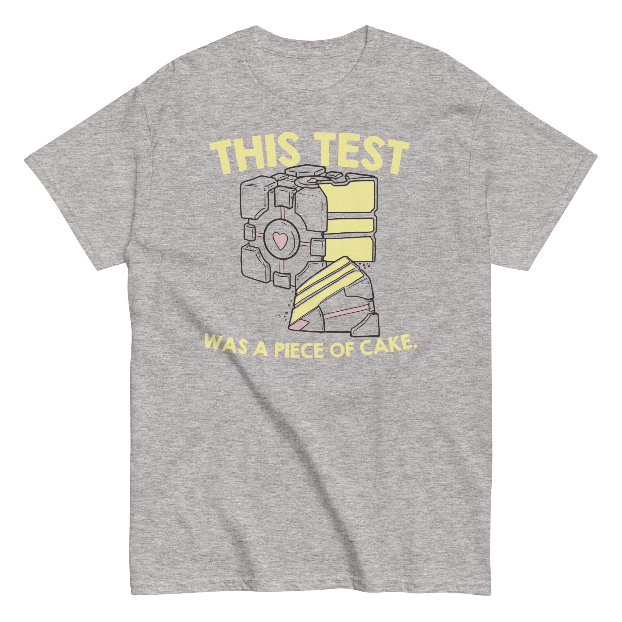 This Test Was A Piece Of Cake Men's Classic Tee