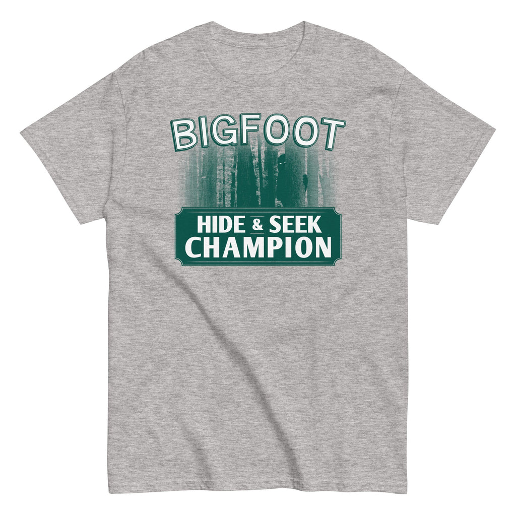 Bigfoot Hide And Seek Champion Men's Classic Tee
