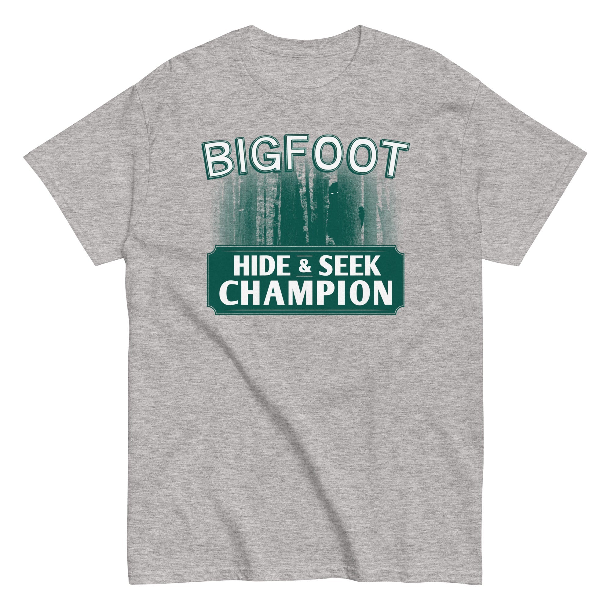 Bigfoot Hide And Seek Champion Men's Classic Tee