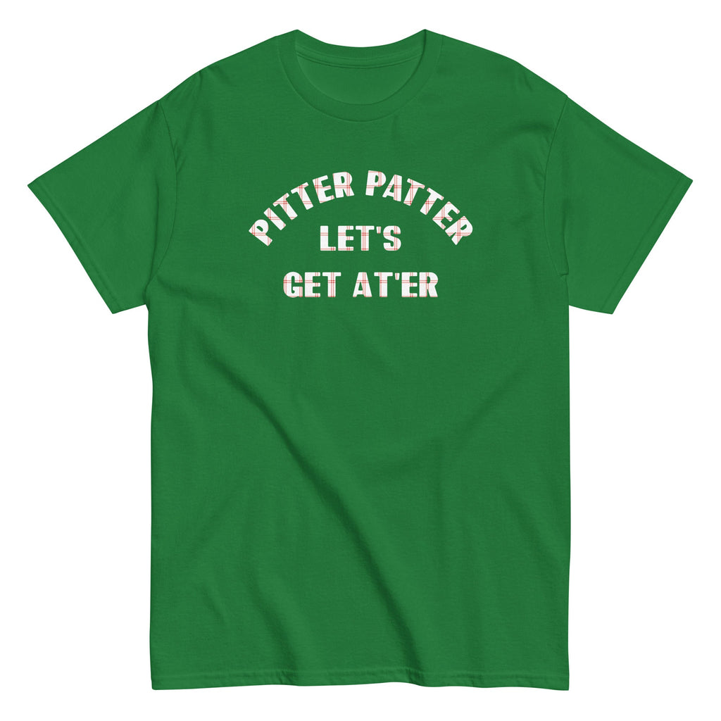 Pitter Patter Let's Get At'er Men's Classic Tee