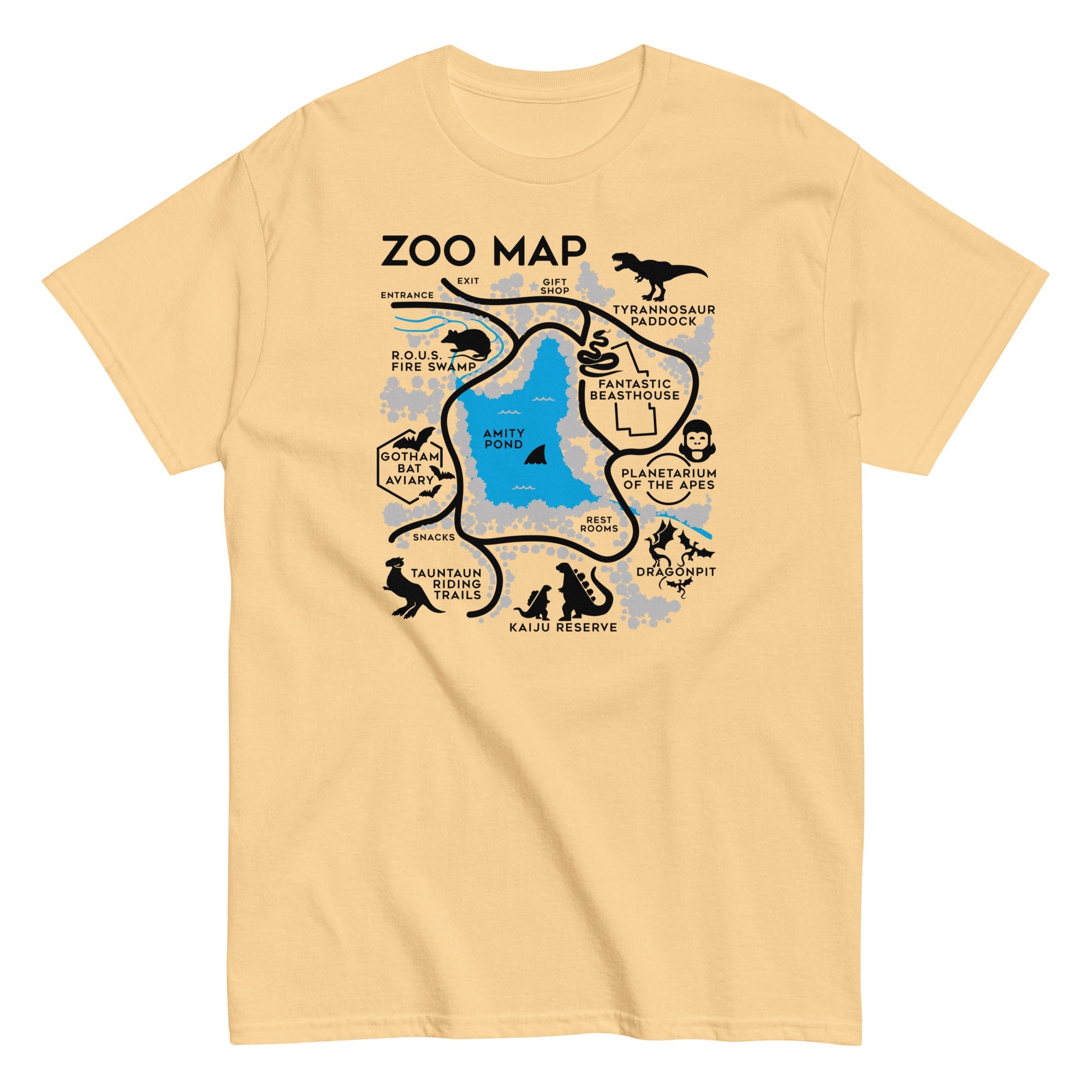 Zoo Map Men's Classic Tee