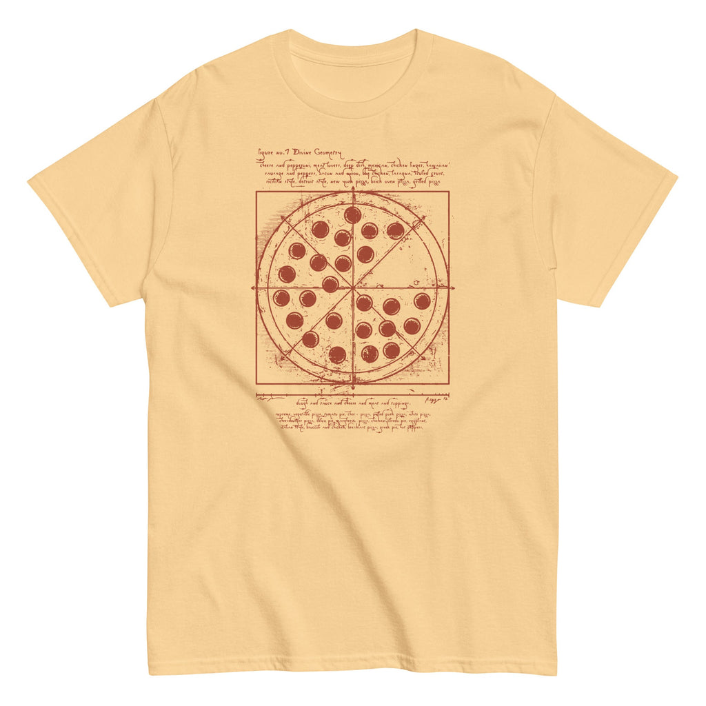 Vitruvian Pizza Men's Classic Tee