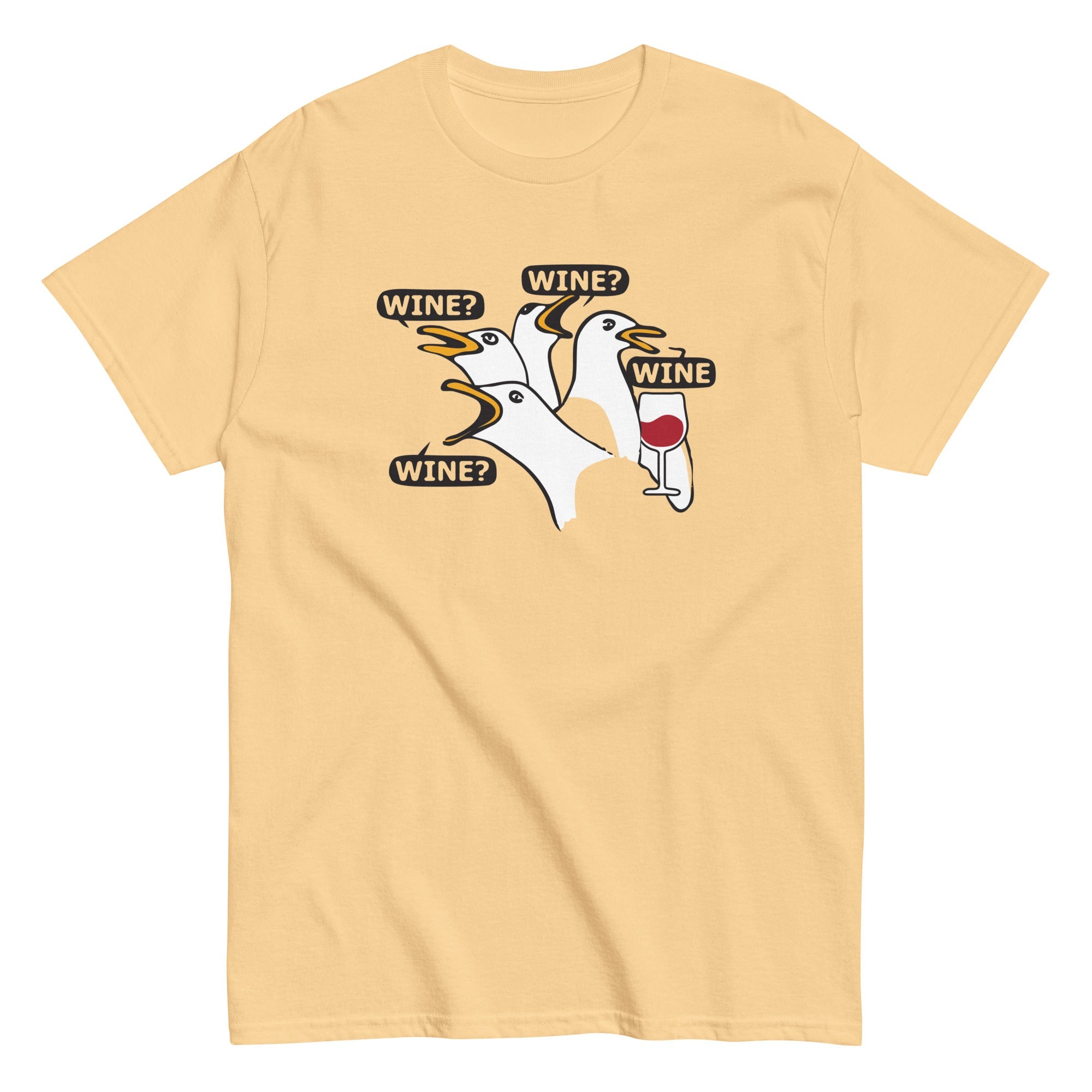 Wine Wine Wine Wine Men's Classic Tee