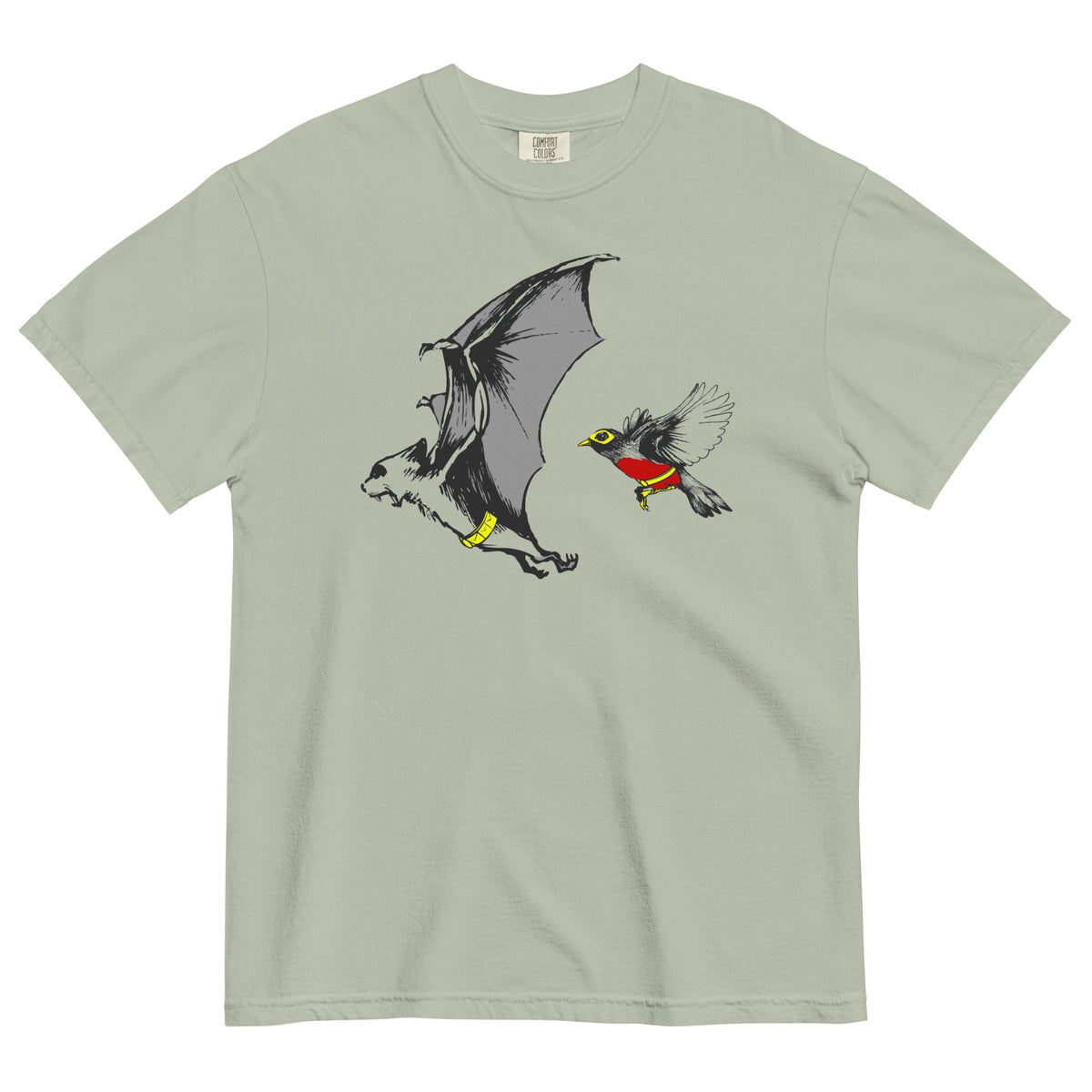 Bat and Robin Men's Relaxed Fit Tee