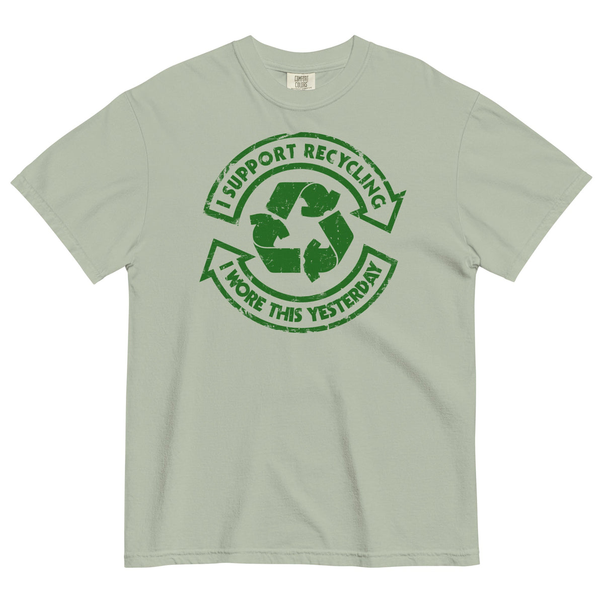 I Support Recycling Men's Relaxed Fit Tee