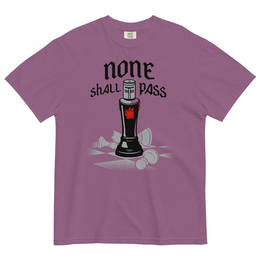 None Shall Pass Black Knight Men's Relaxed Fit Tee