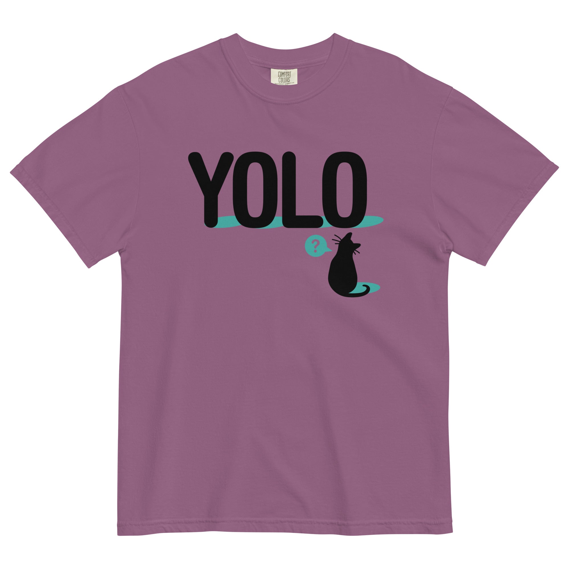 YOLO Cat Men's Relaxed Fit Tee
