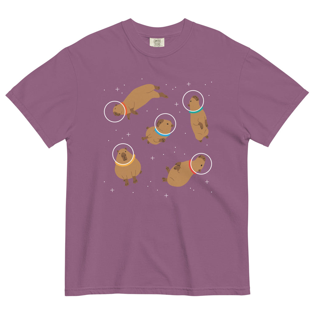 Capybaras In Space Men's Relaxed Fit Tee