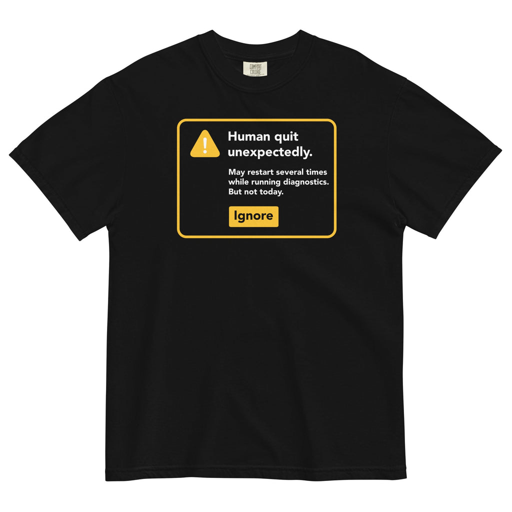 Human Quit Unexpectedly Men's Relaxed Fit Tee