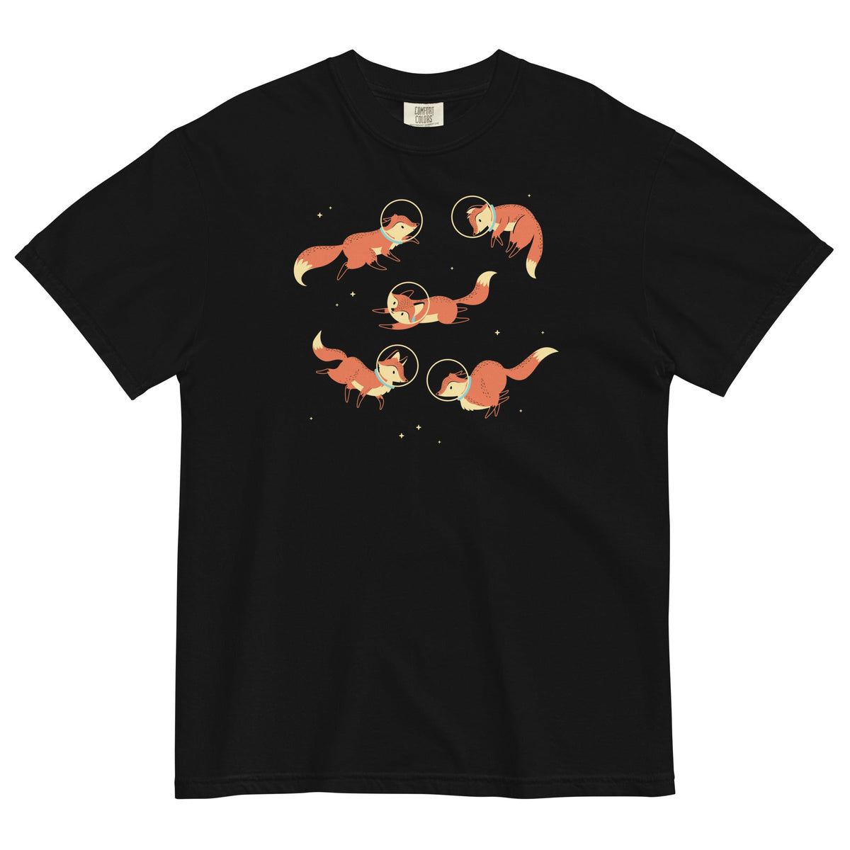 Foxes In Space Men's Relaxed Fit Tee