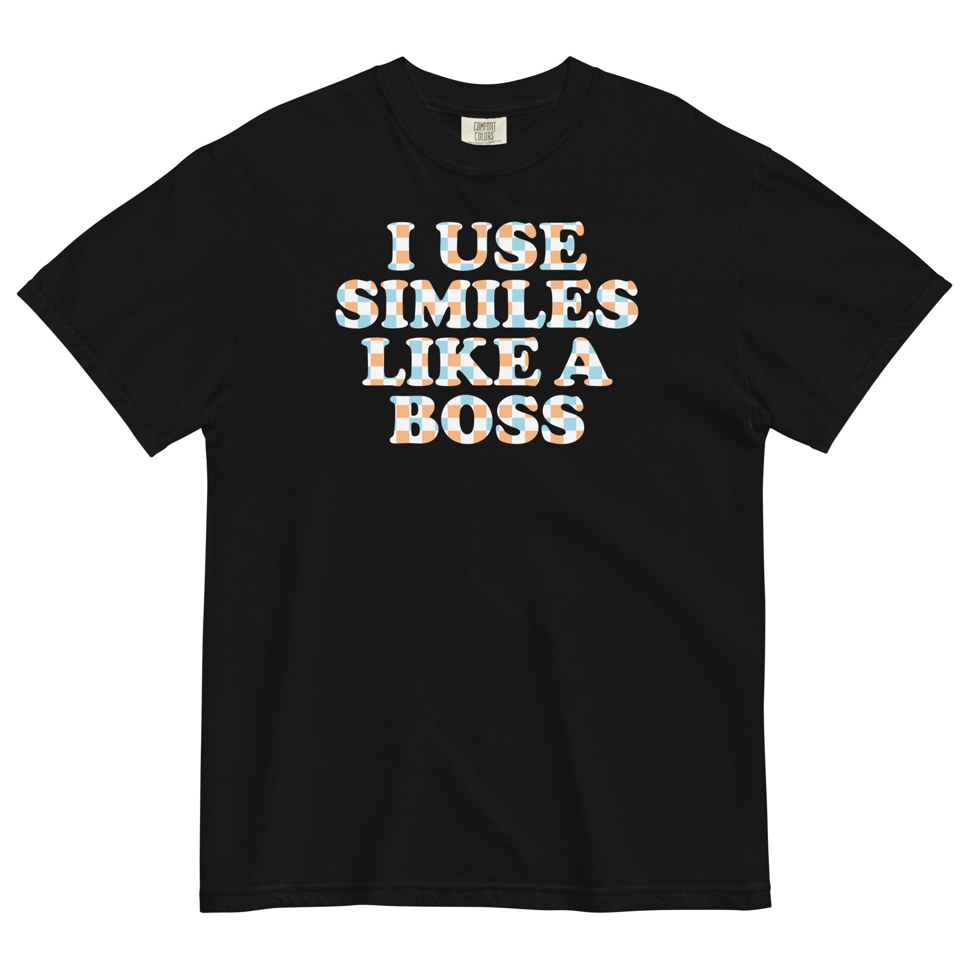 I Use Similes Like A Boss Men's Relaxed Fit Tee