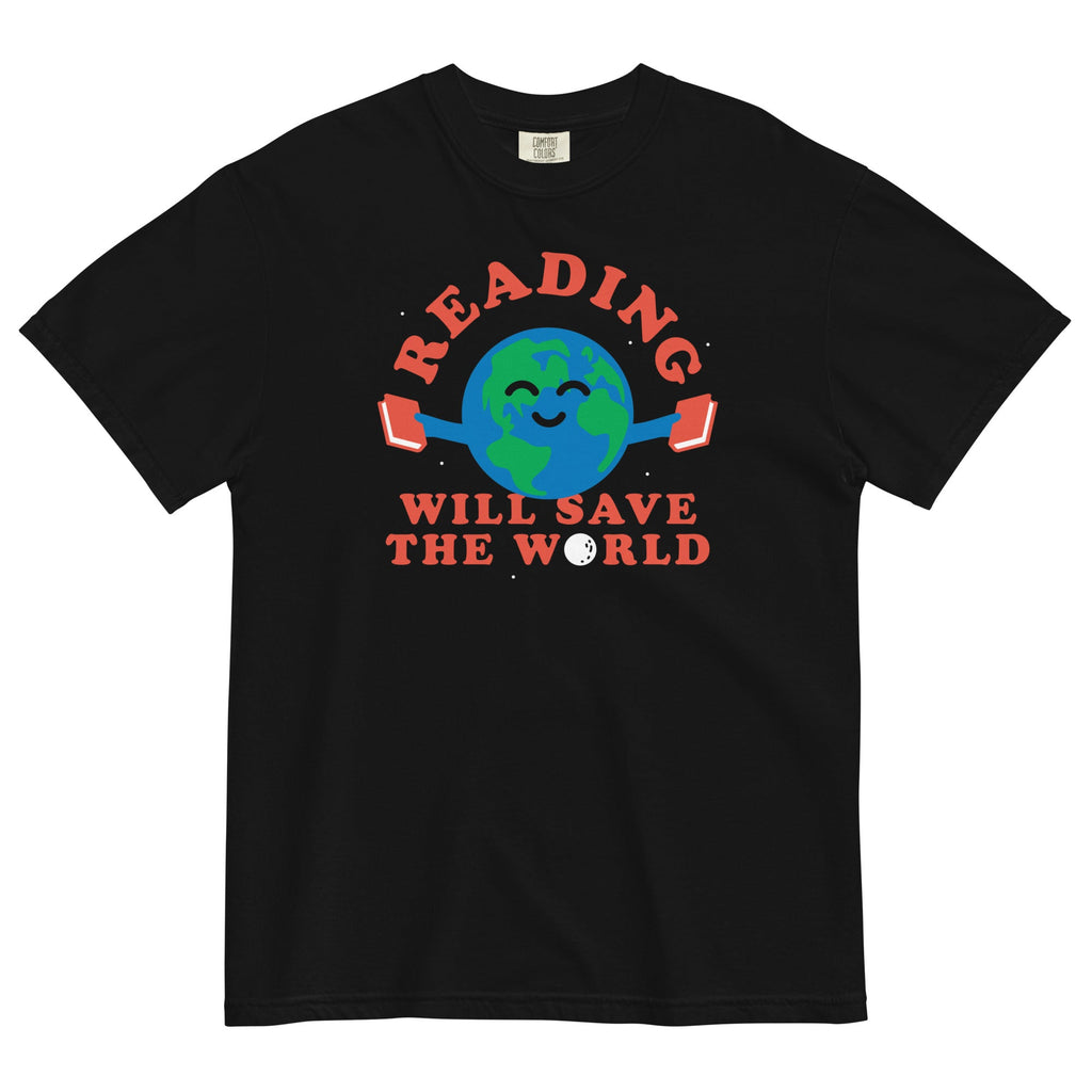 Reading Will Save The World Men's Relaxed Fit Tee