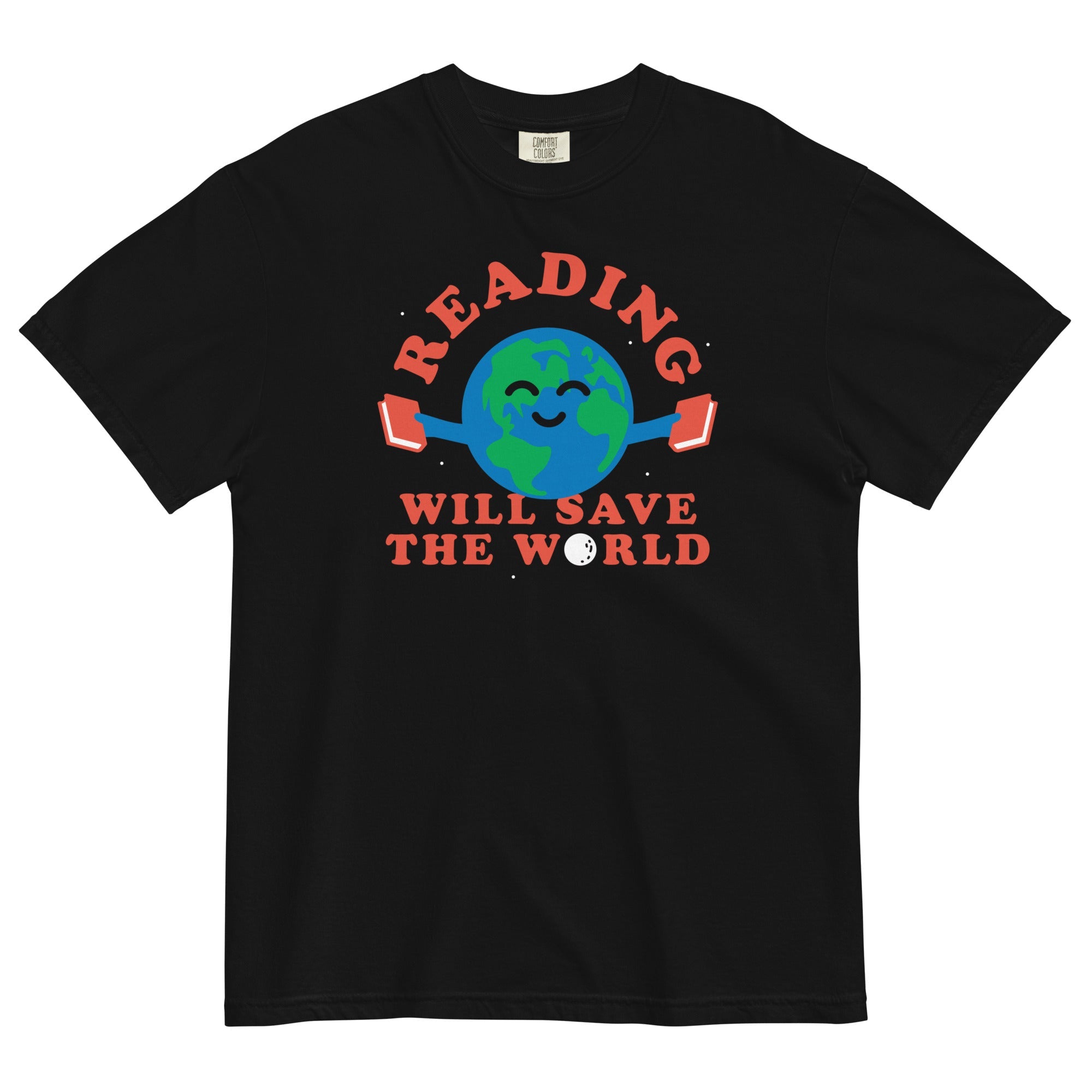 Reading Will Save The World Men's Relaxed Fit Tee