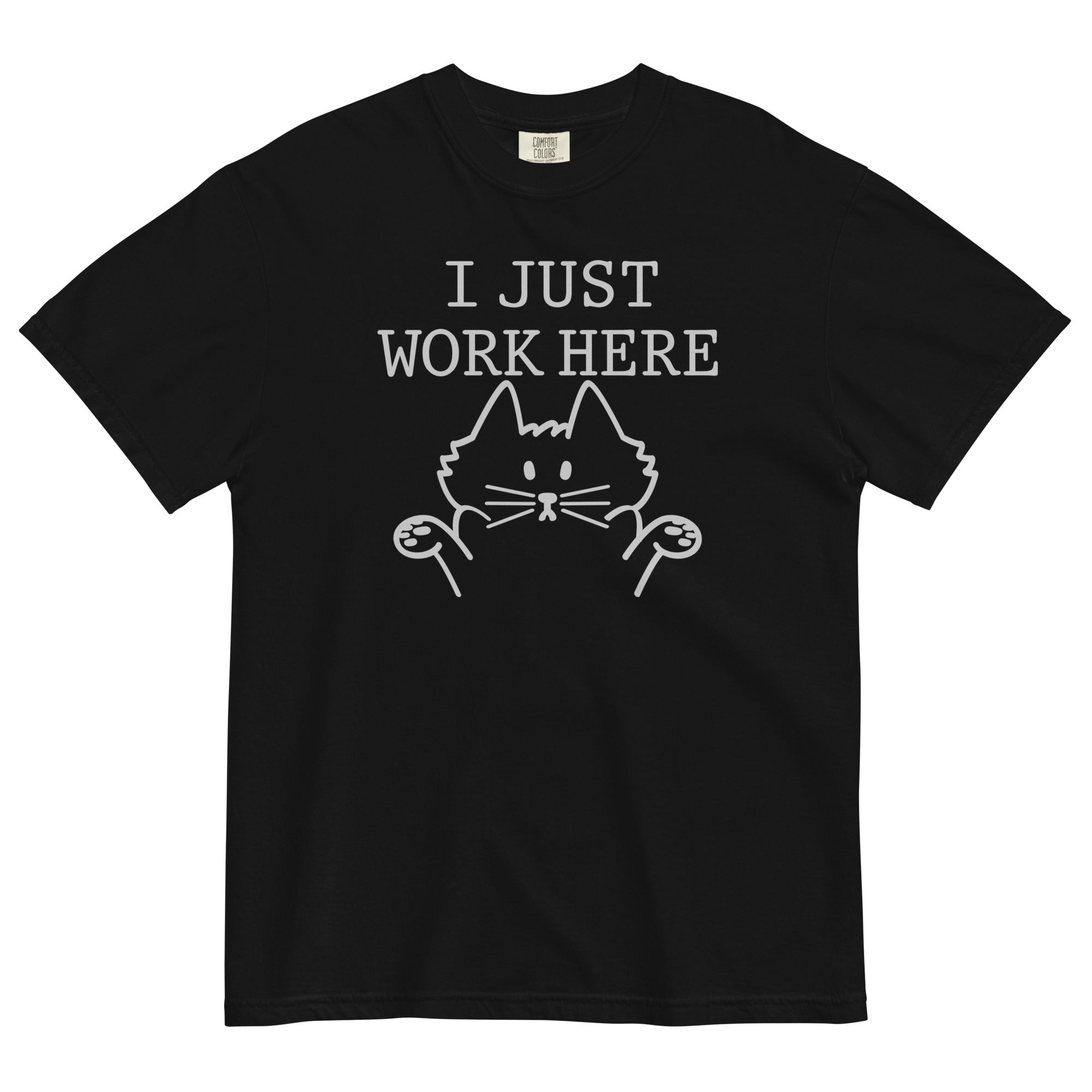 I Just Work Here Men's Relaxed Fit Tee