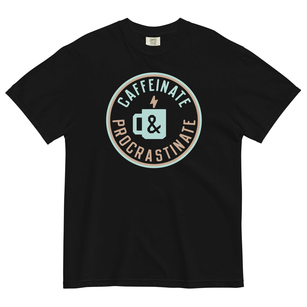 Caffeinate And Procrastinate Men's Relaxed Fit Tee