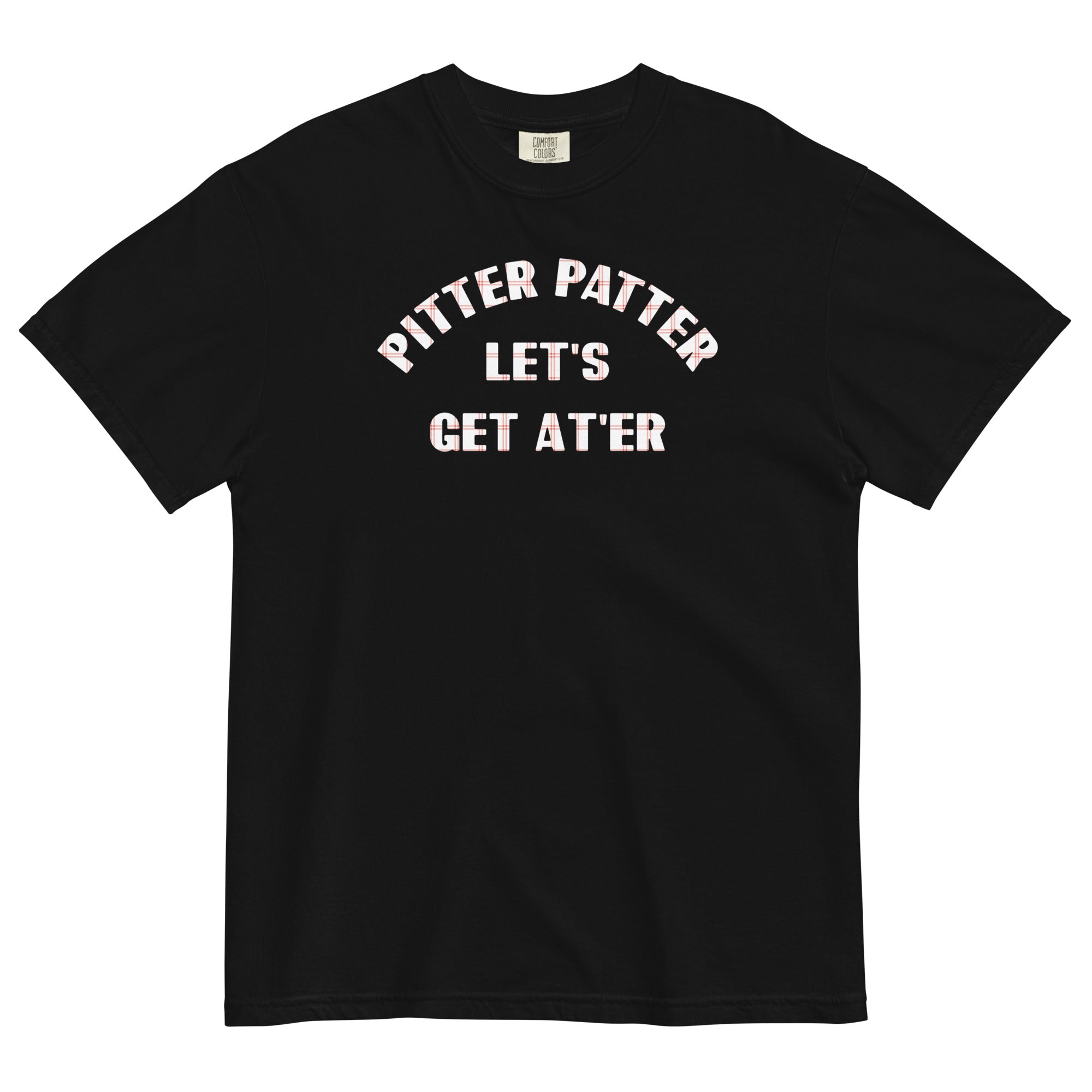 Pitter Patter Let's Get At'er Men's Relaxed Fit Tee