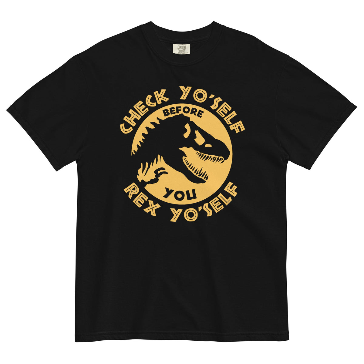 Check Yo'Self Before You Rex Yo'Self Men's Relaxed Fit Tee