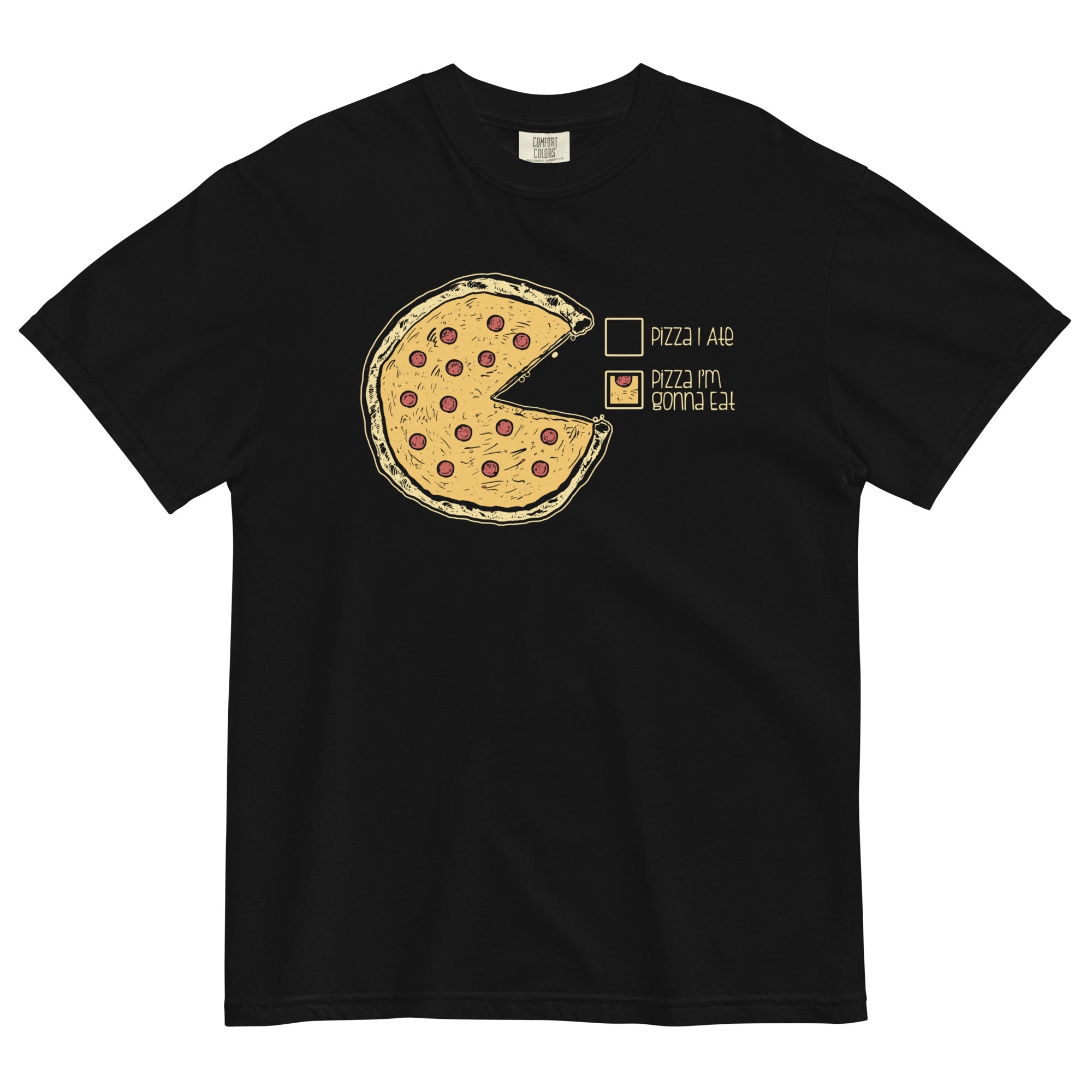 Pizza Pie Chart Men's Relaxed Fit Tee