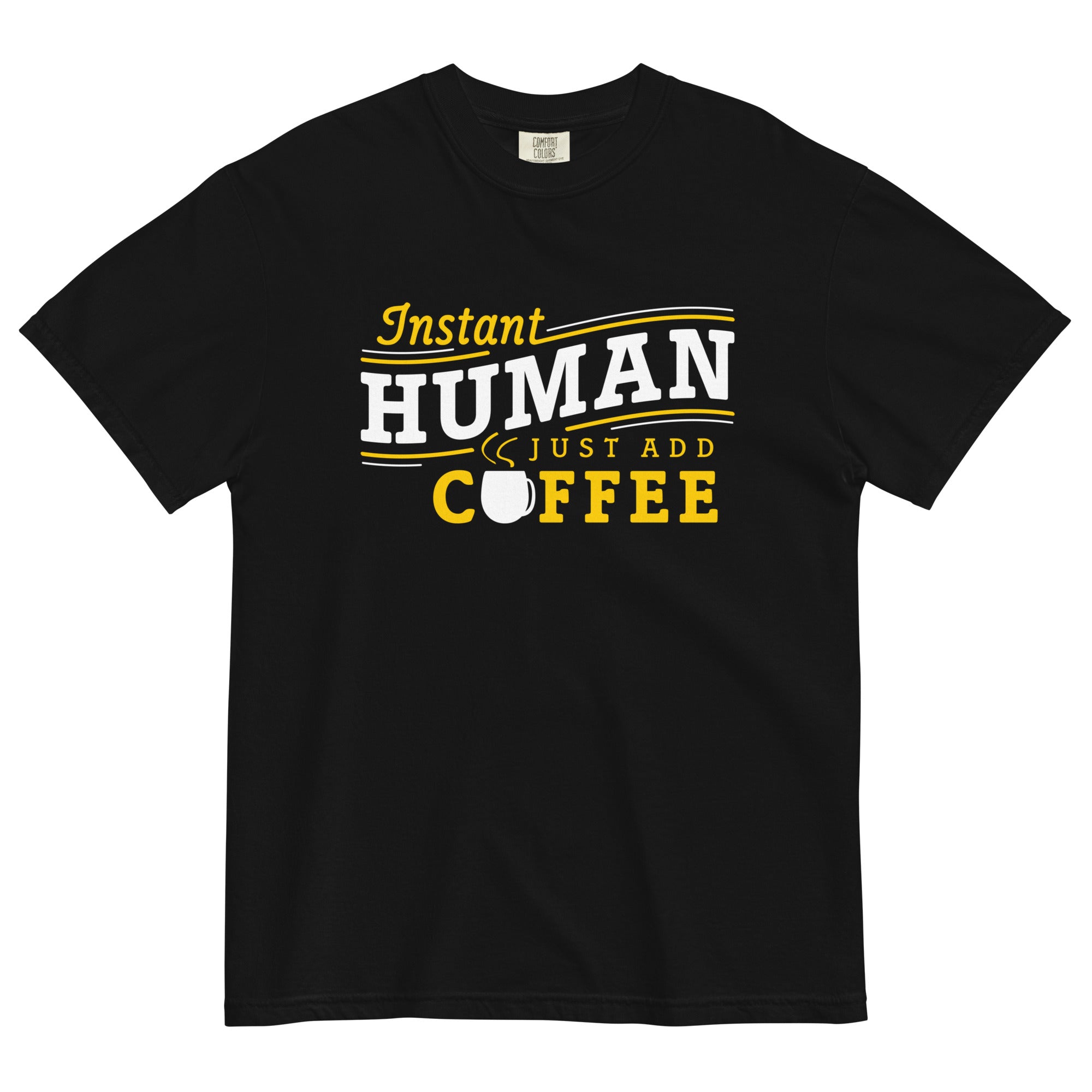 Instant Human Just Add Coffee Men's Relaxed Fit Tee